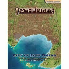Pathfinder 2E: City of Lost Omens Poster Map Folio
